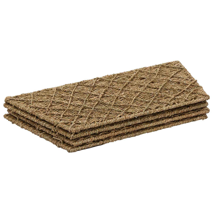 Guler pentru Pomul de Crăciun Pătrat natural 50 x 50 x 25 cm - WALTI WALTI