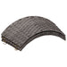 Guler pentru Pomul de Crăciun Rotund Gri Diam. 90 x 28 cm - WALTI WALTI