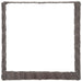 Guler pentru Pomul de Crăciun Pătrat Gri 60 x 60 x 28 cm - WALTI WALTI