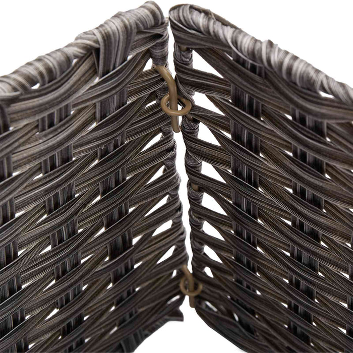 Guler pentru Pomul de Crăciun Pătrat Gri 70 x 70 x 28 cm - WALTI WALTI