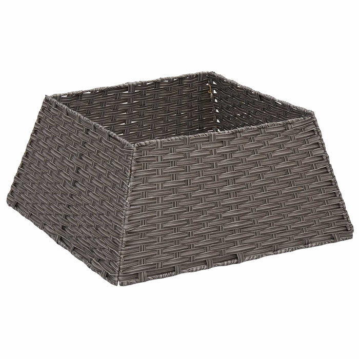 Guler pentru Pomul de Crăciun Pătrat Gri 70 x 70 x 28 cm - WALTI WALTI