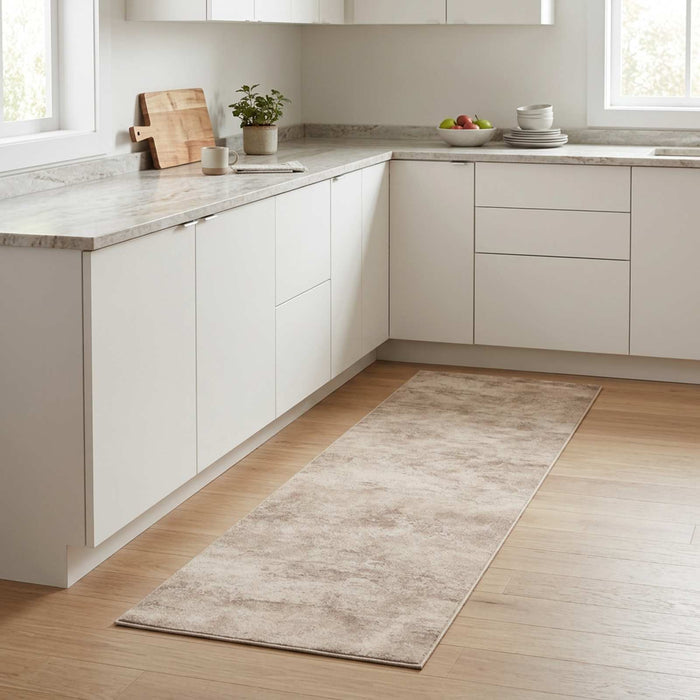 Covor de bucătărie Beton bej 300 x 60 cm 100% Poliamidă - WALTI WALTI