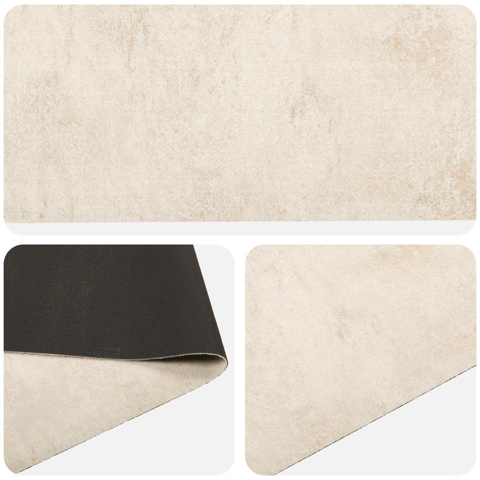 Covor de bucătărie Beton crem 150 x 45 cm 100% Poliamidă WALTI