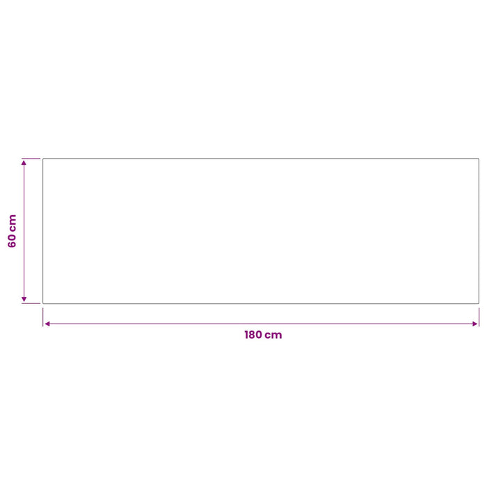 Covor de bucătărie Mozaic gri 180 x 60 cm 100% Poliamidă WALTI