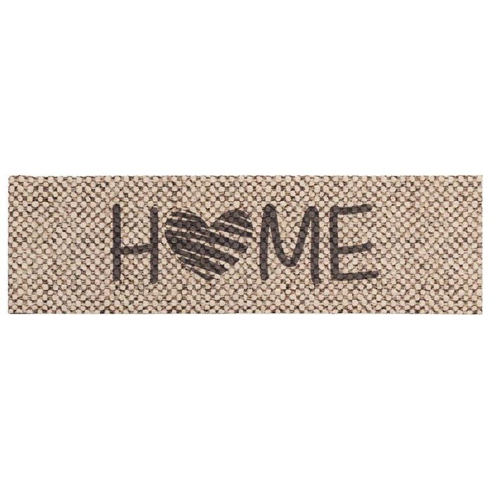 Covor de bucătărie Casă bej 150 x 45 cm 100% Poliamidă Spălabil WALTI