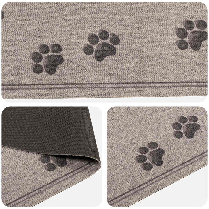 Covor de bucătărie Lăbuțe gri 300 x 60 cm 100% Poliamidă WALTI