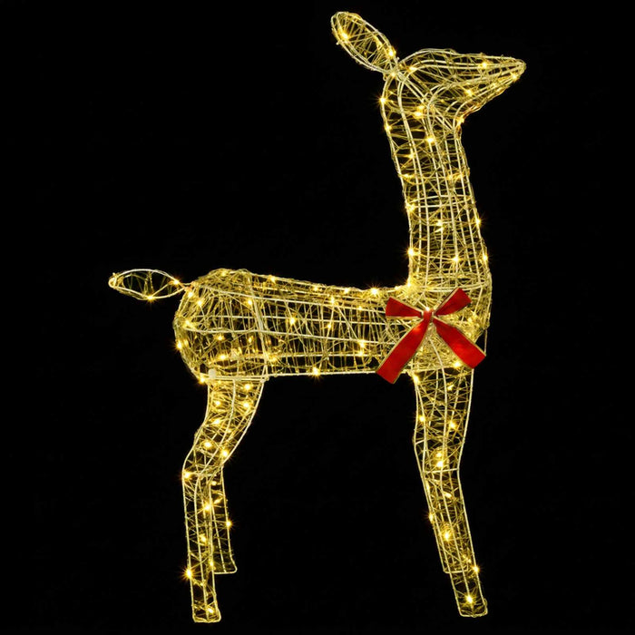 Cerb de Crăciun 3D LOVIISA 110 LED-uri Alb cald - WALTI WALTI