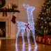 Cerb de Crăciun 3D LOVIISA 110 LED-uri Albastru - WALTI WALTI