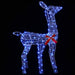 Cerb de Crăciun 3D LOVIISA 110 LED-uri Albastru - WALTI WALTI