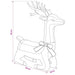 Cerb de Crăciun 3D LOVIISA 140 LED-uri Multicolor - WALTI WALTI