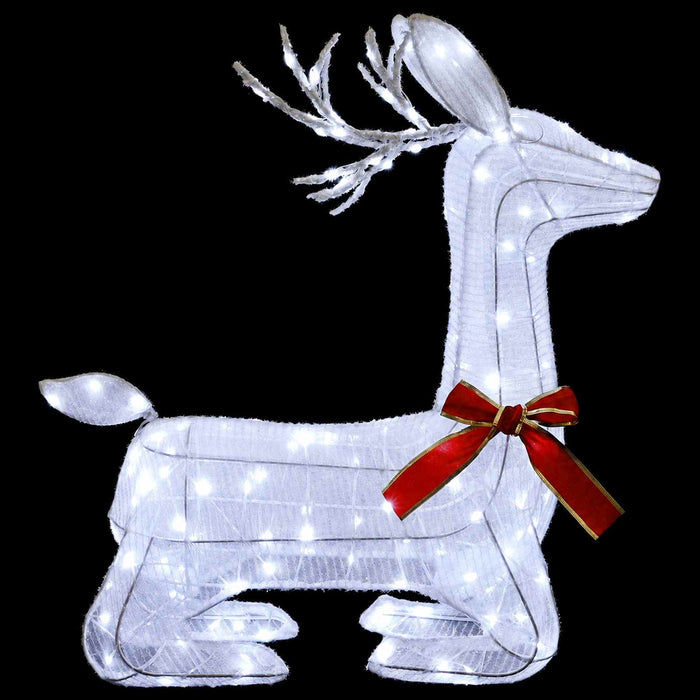 Cerb de Crăciun 3D LOVIISA 140 LED-uri Alb rece 55 x 22 x 63 cm - WALTI WALTI