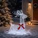 Cerb de Crăciun 3D LOVIISA 280 LED-uri Alb rece 55 x 22 x 63 cm - WALTI WALTI