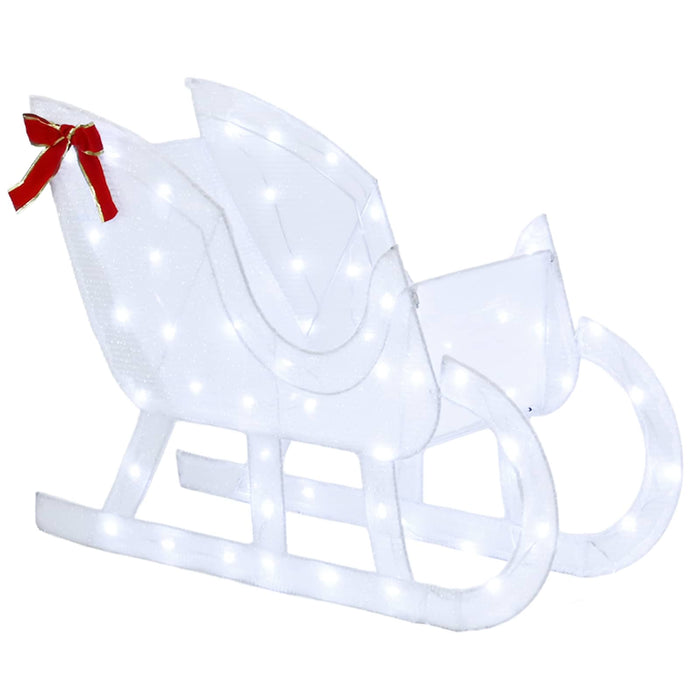 Sanie cu ren LOVIISA 200 LED-uri Alb rece 70 x 26 x 128,5 cm WALTI