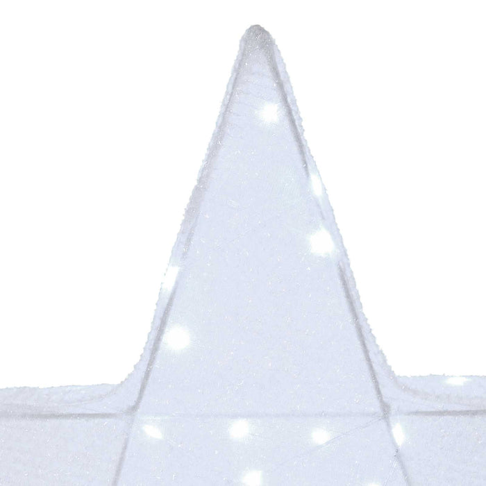 Stea de Crăciun 3D 50 LED-uri Alb rece 55 x 53,5 x 10 cm WALTI