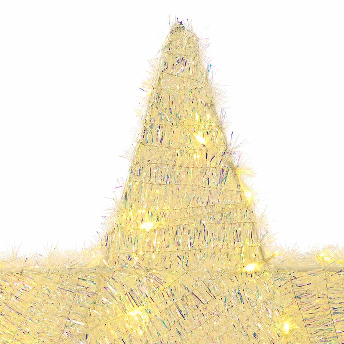 Stea de Crăciun 3D 50 LED-uri Alb cald 55 x 53,5 x 10 cm WALTI
