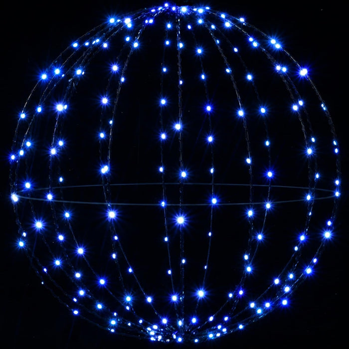 Lumină decorativă de Crăciun 2 buc. 192 LED-uri Albastru - WALTI WALTI