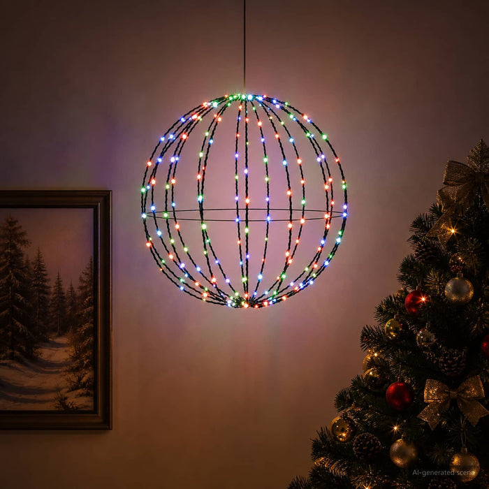 Lumină decorativă de Crăciun 192 LED-uri RGB - WALTI WALTI