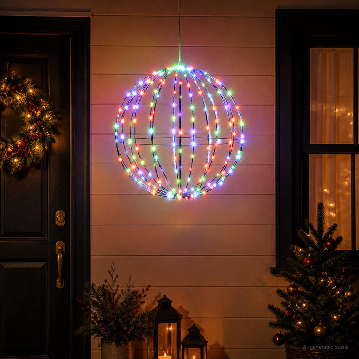 Lumină decorativă de Crăciun 192 LED-uri RGB - WALTI WALTI