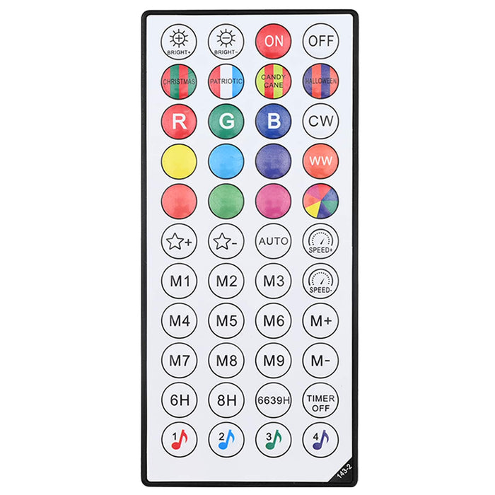 Lumină decorativă de Crăciun 2 buc. 192 LED-uri RGB - WALTI WALTI