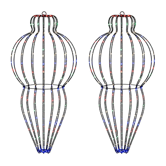 Lumină decorativă de Crăciun 2 buc. 640 LED-uri Multicolor - WALTI WALTI