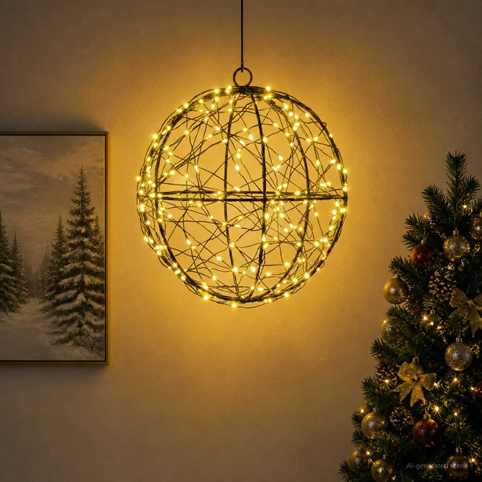 Lumină decorativă de Crăciun 200 LED-uri Alb cald - WALTI WALTI