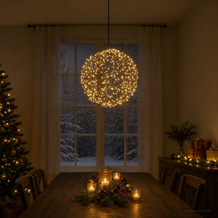 Lumină decorativă de Crăciun 300 LED-uri Alb cald - WALTI WALTI
