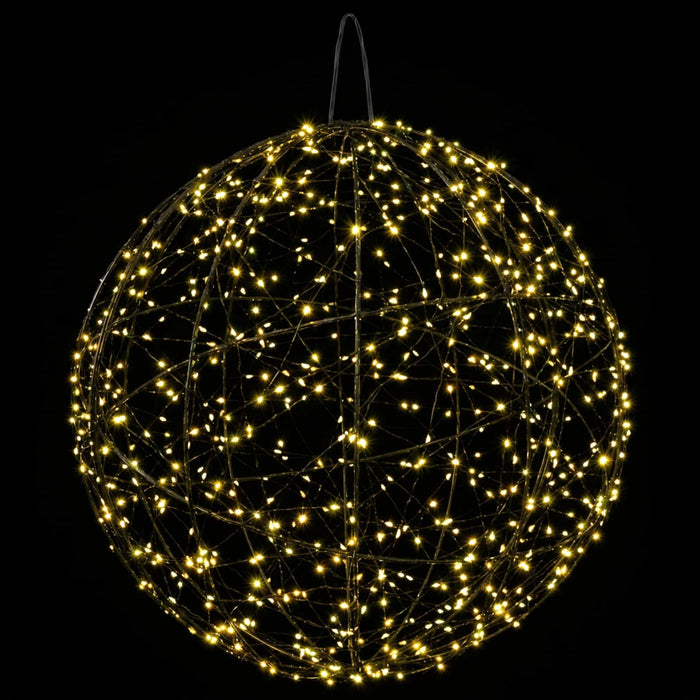 Lumină decorativă de Crăciun 750 LED-uri Alb cald Ø 50 x 52 cm WALTI