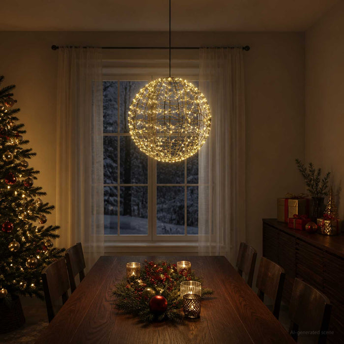 Lumină decorativă de Crăciun 950 LED-uri Alb cald - WALTI WALTI
