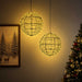 Lumină decorativă de Crăciun 2 buc. 600 LED-uri Alb cald - WALTI WALTI