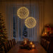 Lumină decorativă de Crăciun 2 buc. 600 LED-uri Alb cald - WALTI WALTI