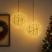 Lumină decorativă de Crăciun 2 buc. 1000 LED-uri Alb cald - WALTI WALTI