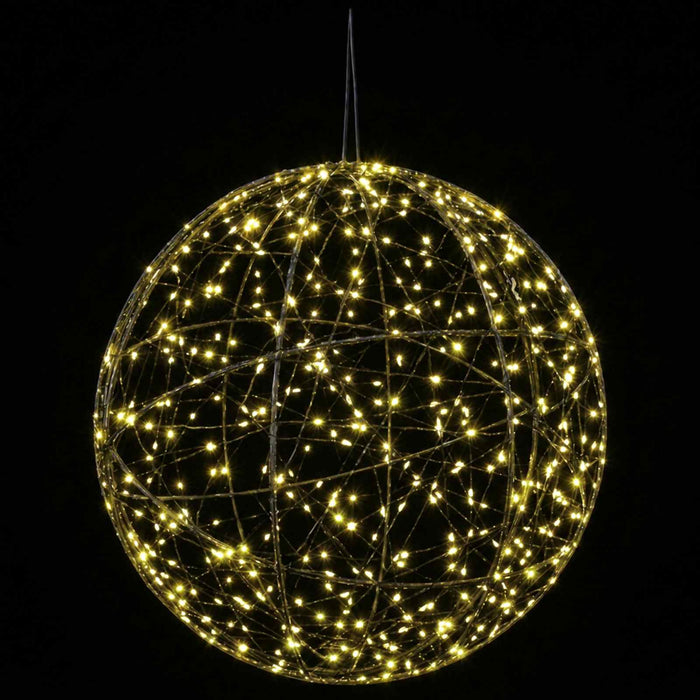 Lumină decorativă de Crăciun 2 buc. 1000 LED-uri Alb cald - WALTI WALTI