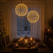 Lumină decorativă de Crăciun 2 buc. 1500 LED-uri Alb cald - WALTI WALTI