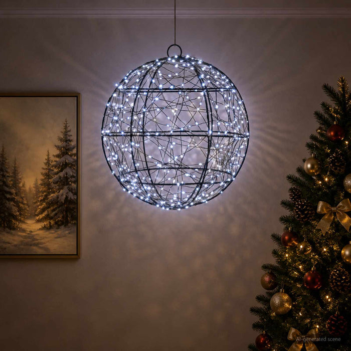 Lumină decorativă de Crăciun 300 LED-uri Alb rece - WALTI WALTI