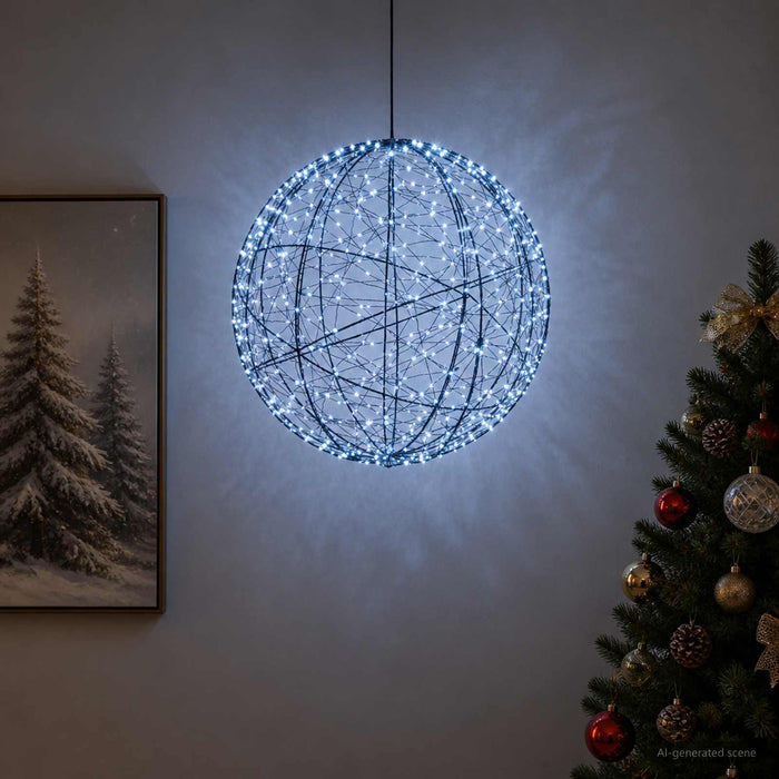 Lumină decorativă de Crăciun 500 LED-uri Alb rece - WALTI WALTI