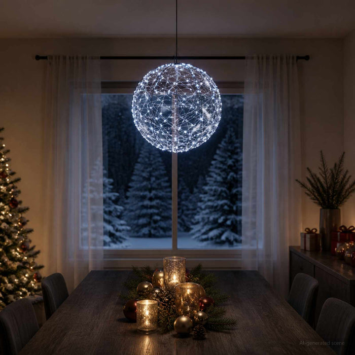 Lumină decorativă de Crăciun 500 LED-uri Alb rece - WALTI WALTI