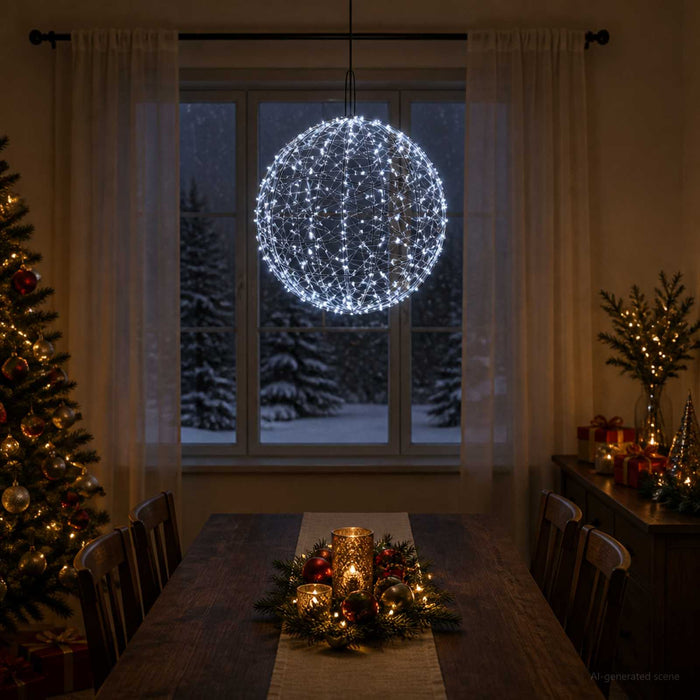 Lumină decorativă de Crăciun 950 LED-uri Alb rece - WALTI WALTI