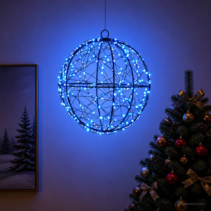 Lumină decorativă de Crăciun 200 LED-uri Albastru - WALTI WALTI