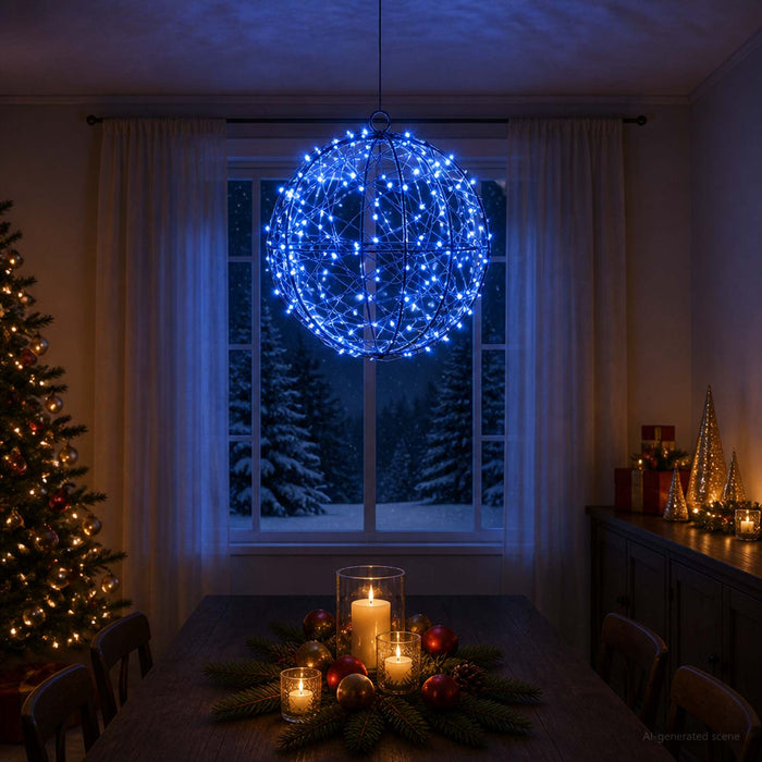 Lumină decorativă de Crăciun 200 LED-uri Albastru - WALTI WALTI