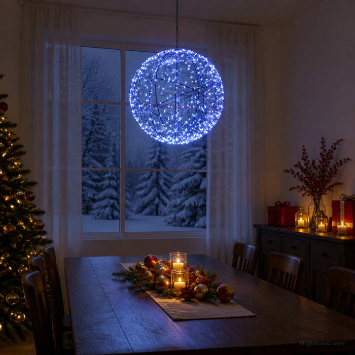 Lumină decorativă de Crăciun 500 LED-uri Albastru - WALTI WALTI