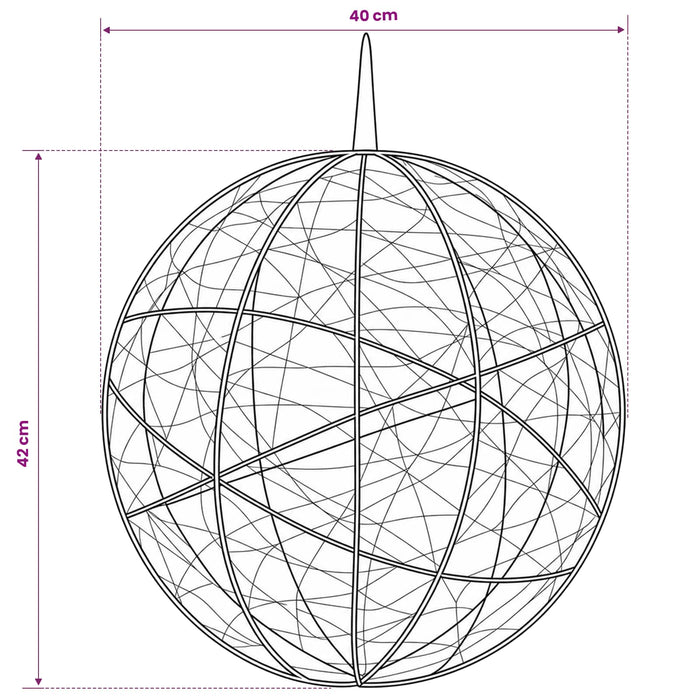 Lumină decorativă de Crăciun 500 LED-uri Albastru - WALTI WALTI