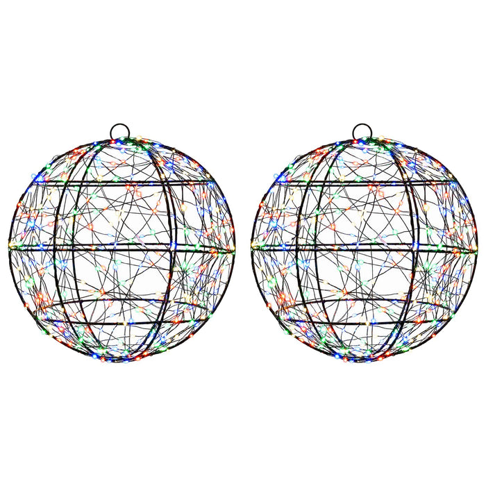 Lumină decorativă de Crăciun 2 buc. 600 LED-uri Multicolor - WALTI WALTI