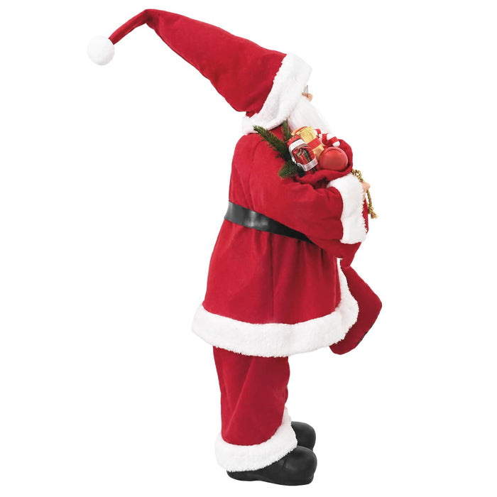 Figurină Moș Crăciun Roșu 62 cm Poliester WALTI