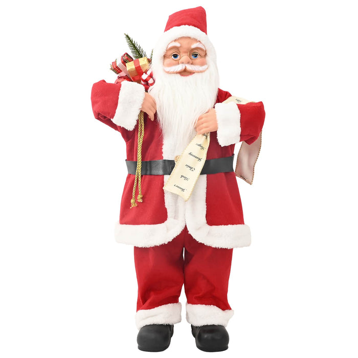 Figurină Moș Crăciun Roșu 62 cm Poliester WALTI