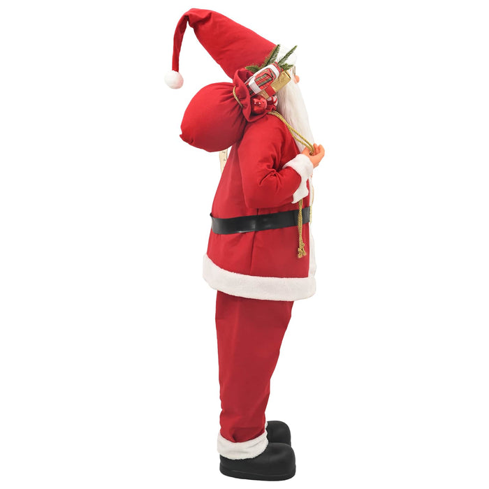 Figurină Moș Crăciun Roșu 110 cm Poliester WALTI