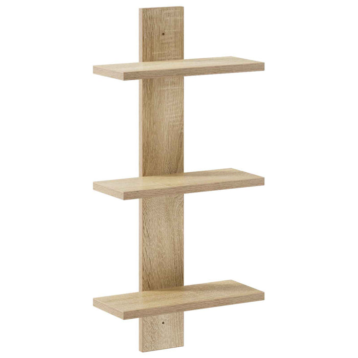Raft de perete Stejar Sonoma 30 x 13.5 x 64.5 cm Lemn prelucrat WALTI