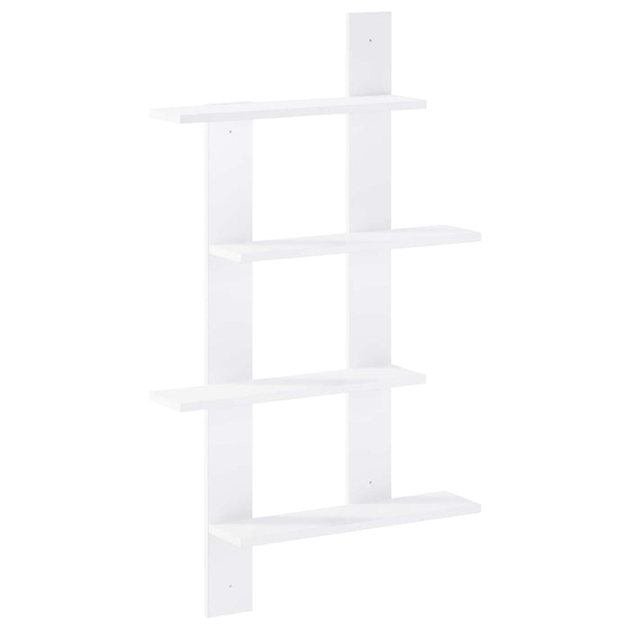 Raft de perete Alb 61 x 13,5 x 105 cm Lemn prelucrat WALTI