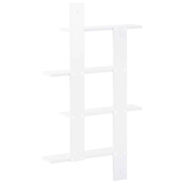 Raft de perete Alb 61 x 13,5 x 105 cm Lemn prelucrat WALTI