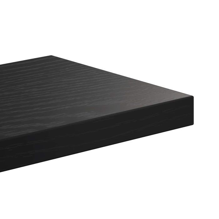 Raft de perete Stejar Negru 61 x 13,5 x 105 cm Lemn prelucrat WALTI