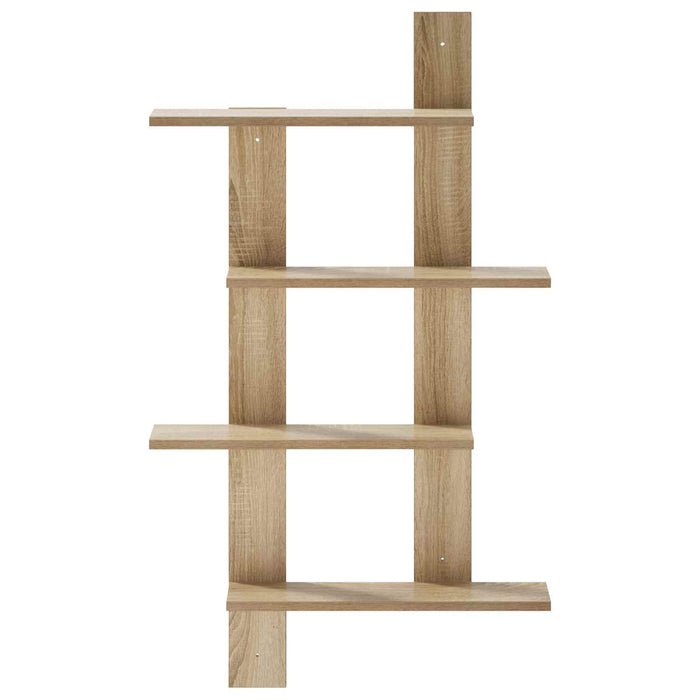 Raft de perete Stejar Sonoma 61 x 13,5 x 88 cm Lemn prelucrat WALTI